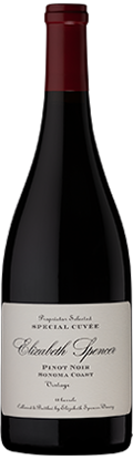 Elizabeth Spencer Winery Pinot Noir Sonoma Coast bottle