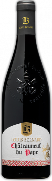 2018 Louis Bernard Chateauneuf du Pape, 91 pts Wine Spectator logo
