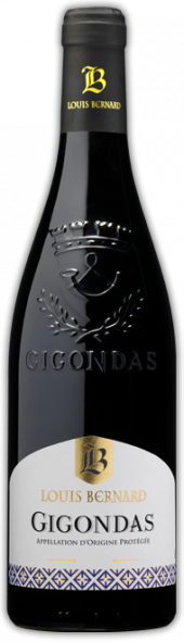 2018 Louis Bernard Gigondas, 92 pts Wine Spectator logo