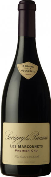 2020 DOMAINE DE LA VOUGERAIE Savigny-Lès-Beaune 1er Cru “Les Marconnets” Wine Spectator 92 Pts logo