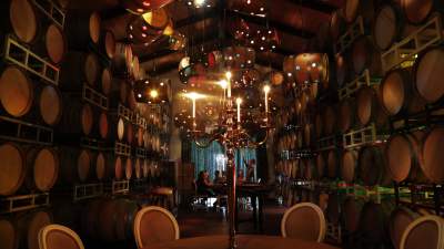 Deloach Vineyards Barrel Room