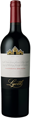 Lyeth California Red Wine bottle
