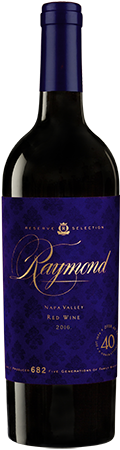 2018 Raymond NVR Red Wine 90 points JD logo