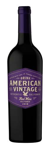 American Vintage 2021 Red Wine Sunset Silver logo