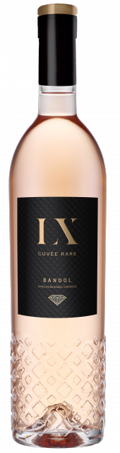 2021 LX Cuvee Rare Bandol Rose 91 pts Wine & Spirits logo