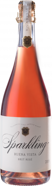 Sparkling Brut Rose bottle