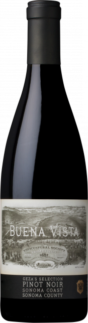 Geza’s Selection Pinot Noir bottle