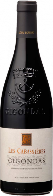 Gigondas, Les Carbonnières, Wine & Spirits, 2013 logo