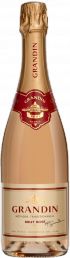 Grandin Brut Rosé bottle