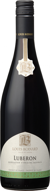 Luberon Rouge bottle
