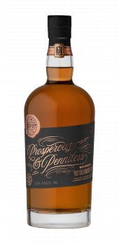 Prosperous & Penniless Bourbon Whiskey logo