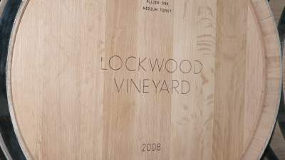 Lockwood Vineyard barrel