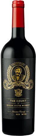 The Count Founder’s Red Wine bottle