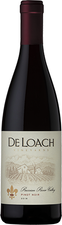 DeLoach Vineyards 2020 Russian River Valley Pinot Noir Sunset Silver logo