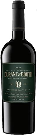 Durant & Booth Oakville Cabernet Sauvignon bottle