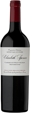 Elizabeth Spencer Cabernet Sauvignon, Mendocino, Organic bottle